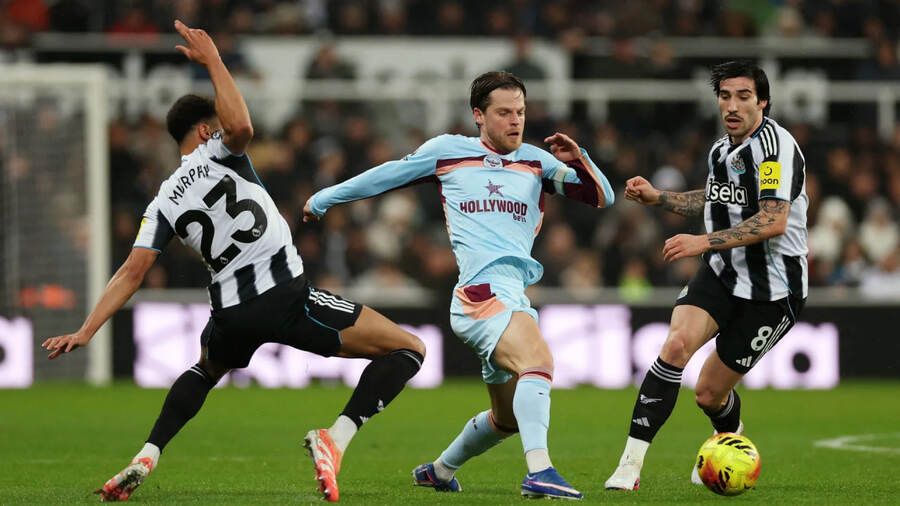 Newcastle United vs Brentford (00:30 – 08/02) | Xem lại trận đấu